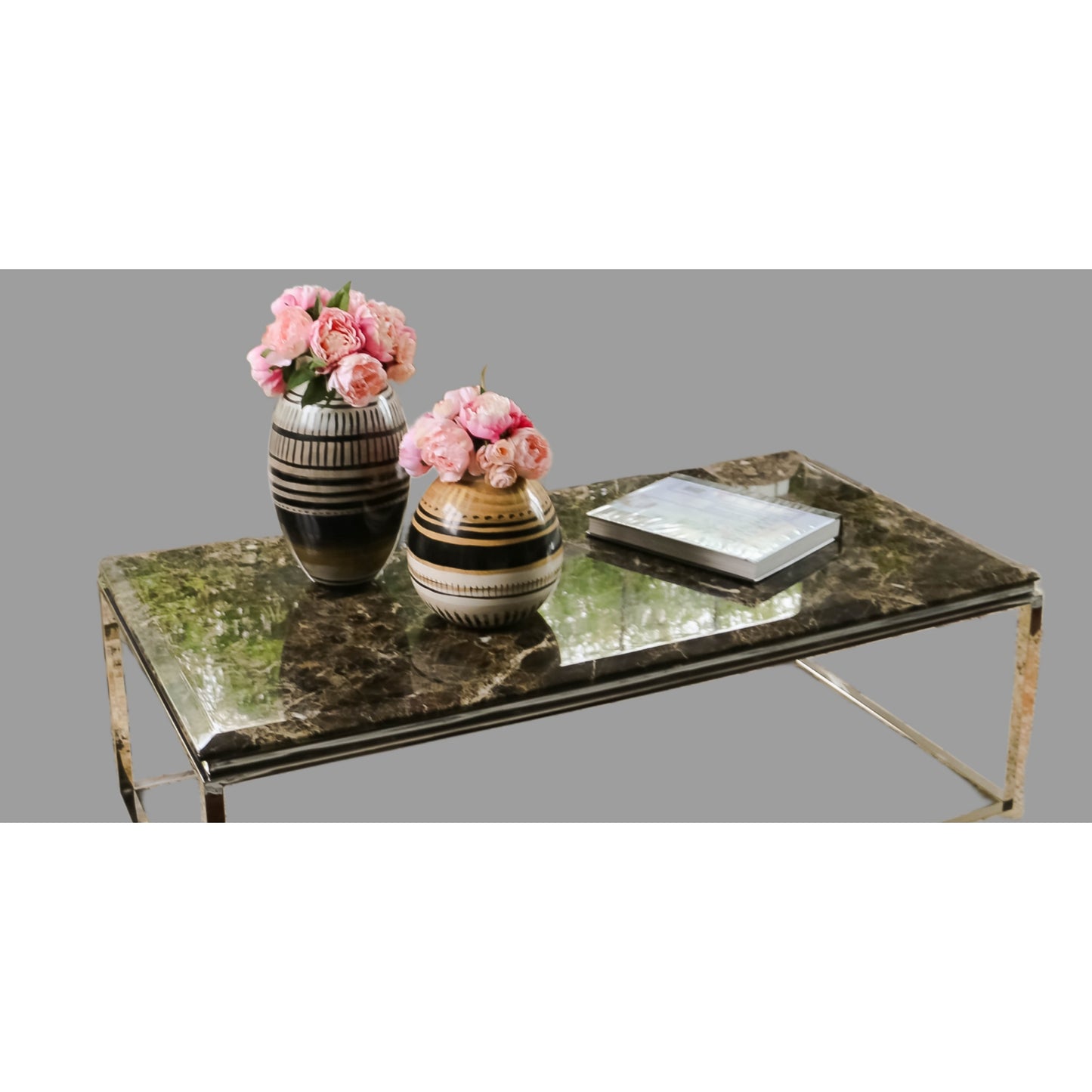 Hand Painted & Handmade Wooden Vase: Dawn and Dusk