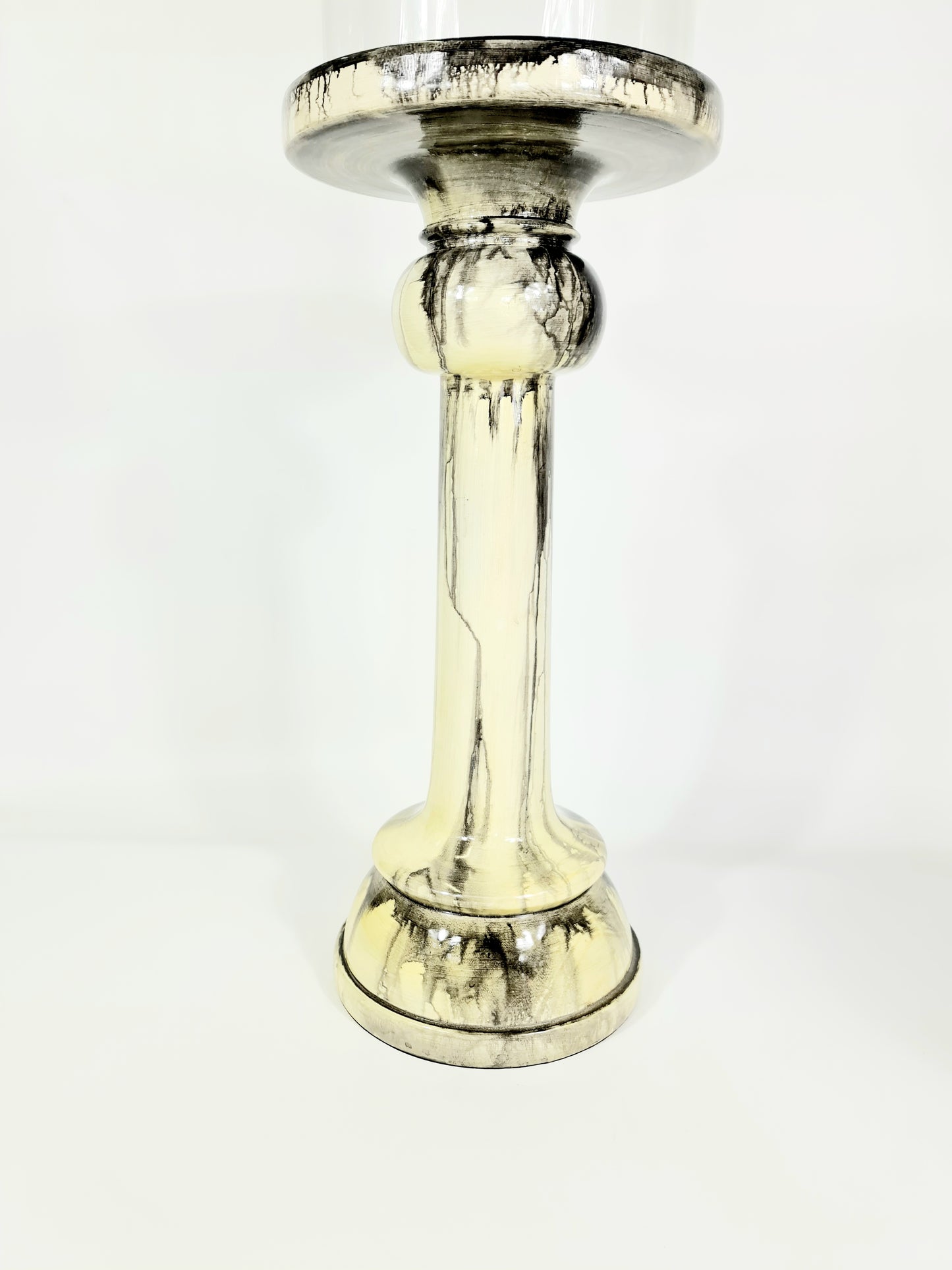 X Large Hurricane Candle Holder: Onyx Gradient