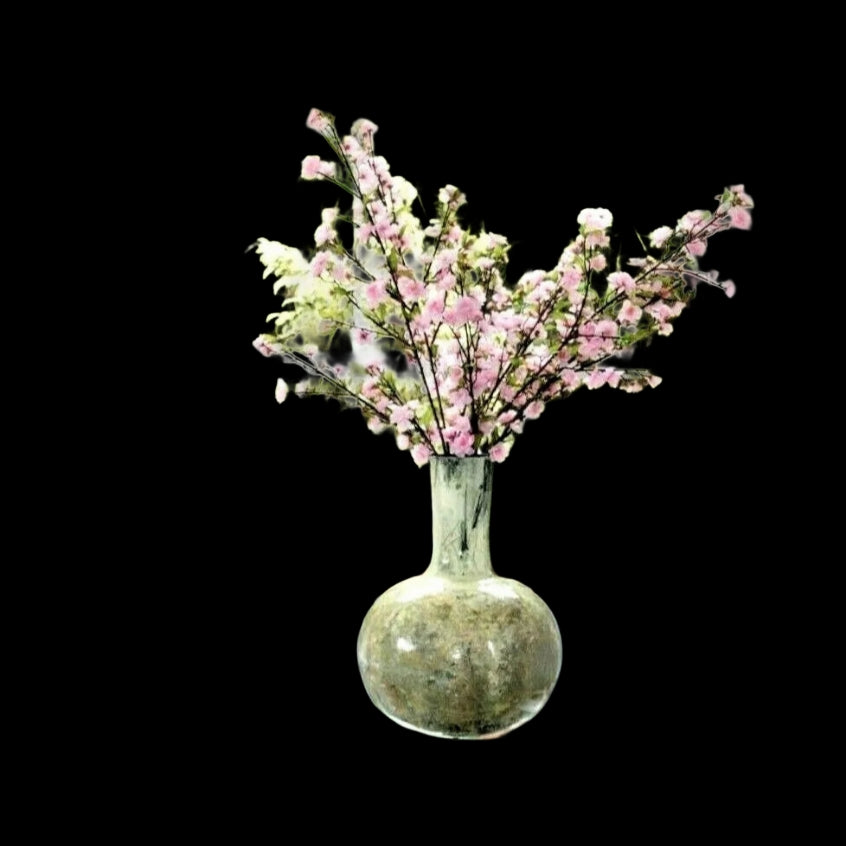 Large Vintage Hand Painted/ Handmade Texture Vase