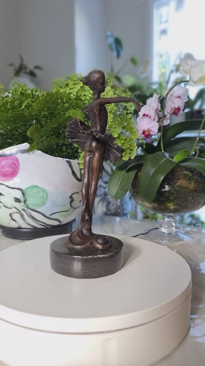Female Ballerina Sculpture Art Home Decor