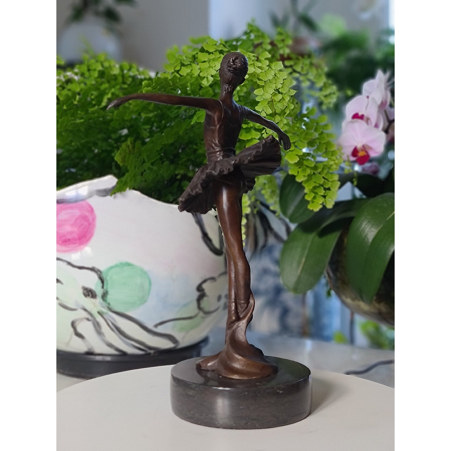 Female Ballerina Sculpture Art Home Decor