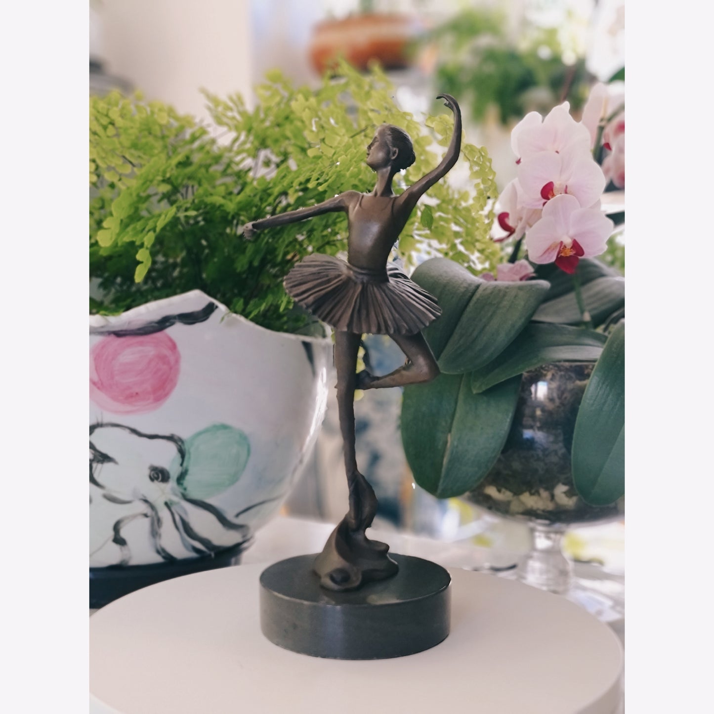 Ballerina Statues Bronze Sculpture Of Young Girl