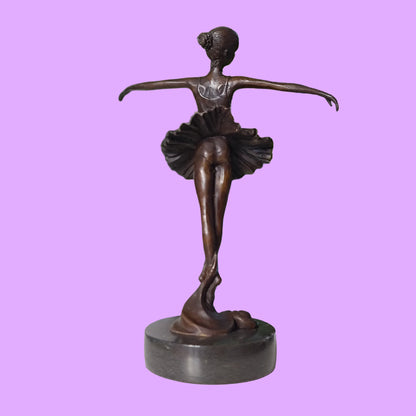 Female Ballerina Sculpture Art Home Decor