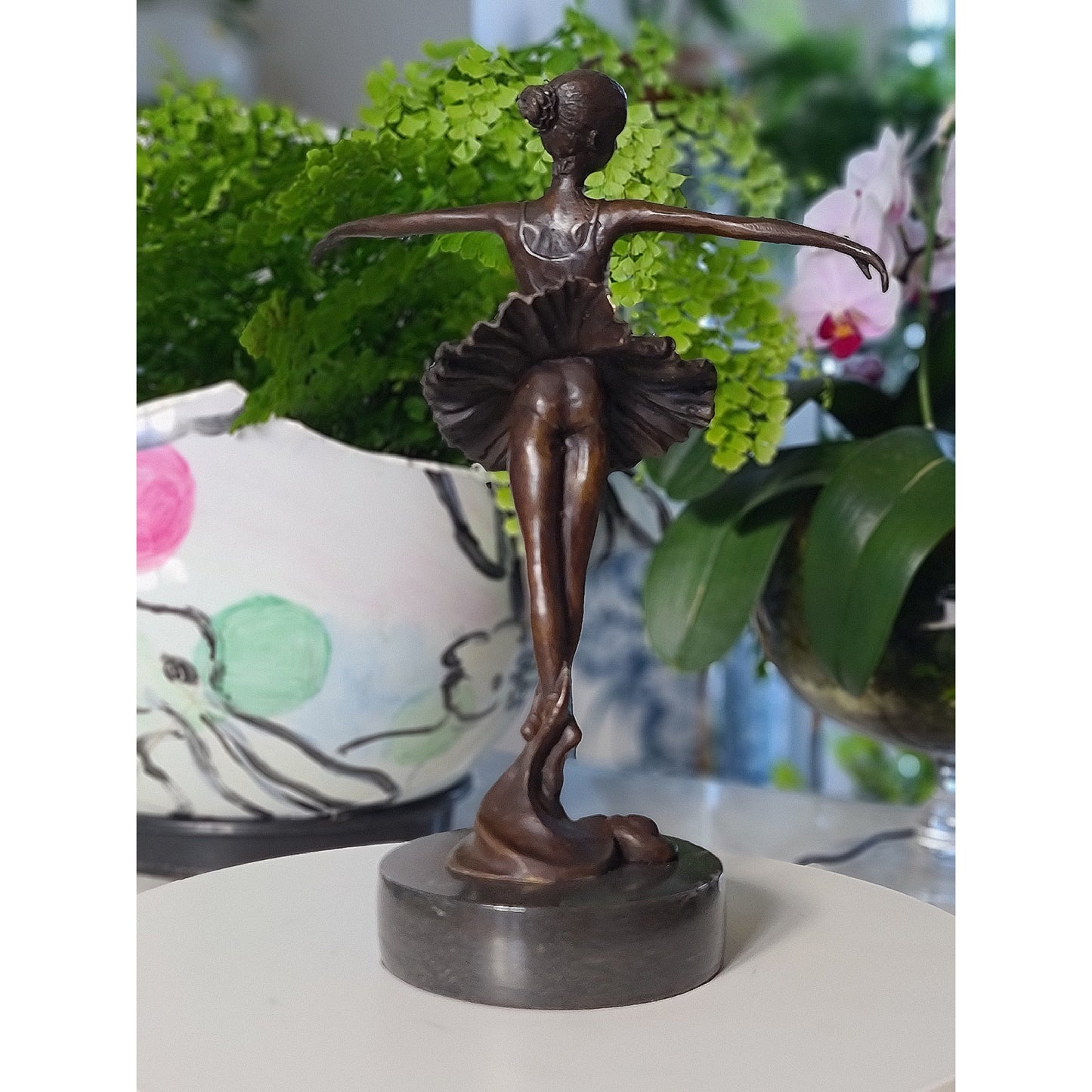 Female Ballerina Sculpture Art Home Decor
