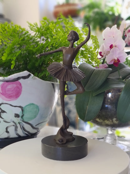 Ballerina Statues Bronze Sculpture Of Young Girl