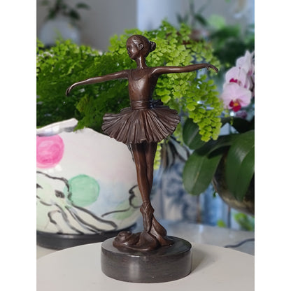 Female Ballerina Sculpture Art Home Decor