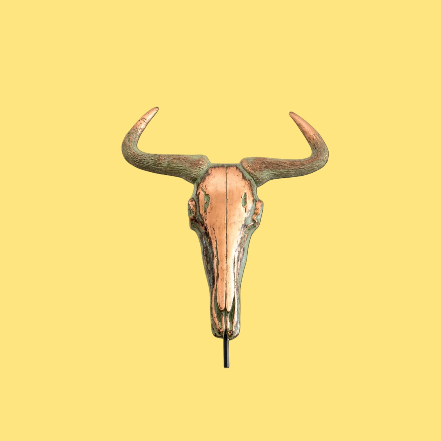 X Large Sedona Southwestern Style Patina Copper Overlaid