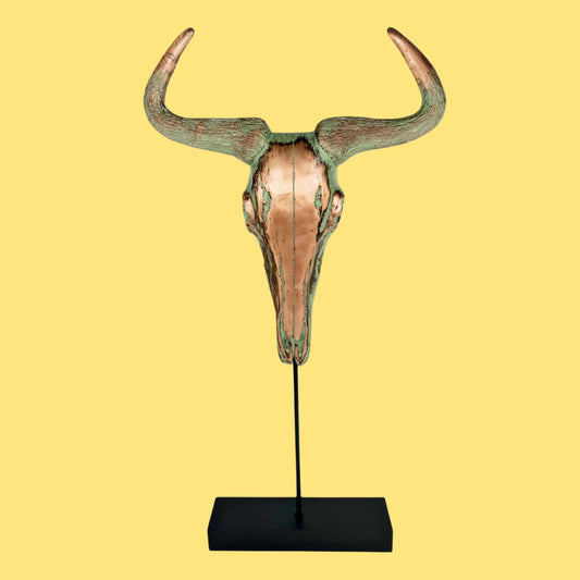 X Large Sedona Southwestern Style Patina Copper Overlaid