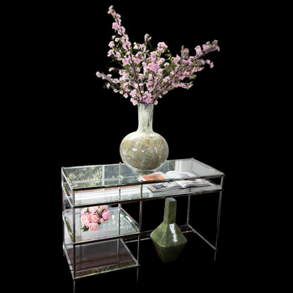 Large Vintage Hand Painted/ Handmade Texture Vase