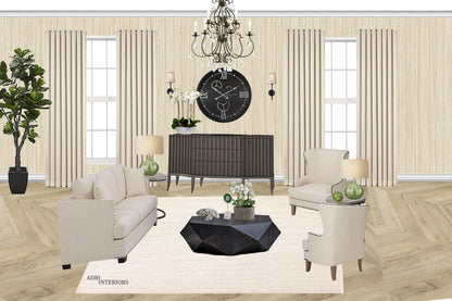 59 Cm Black & White Chuming Process Moving Gear Wall Clock