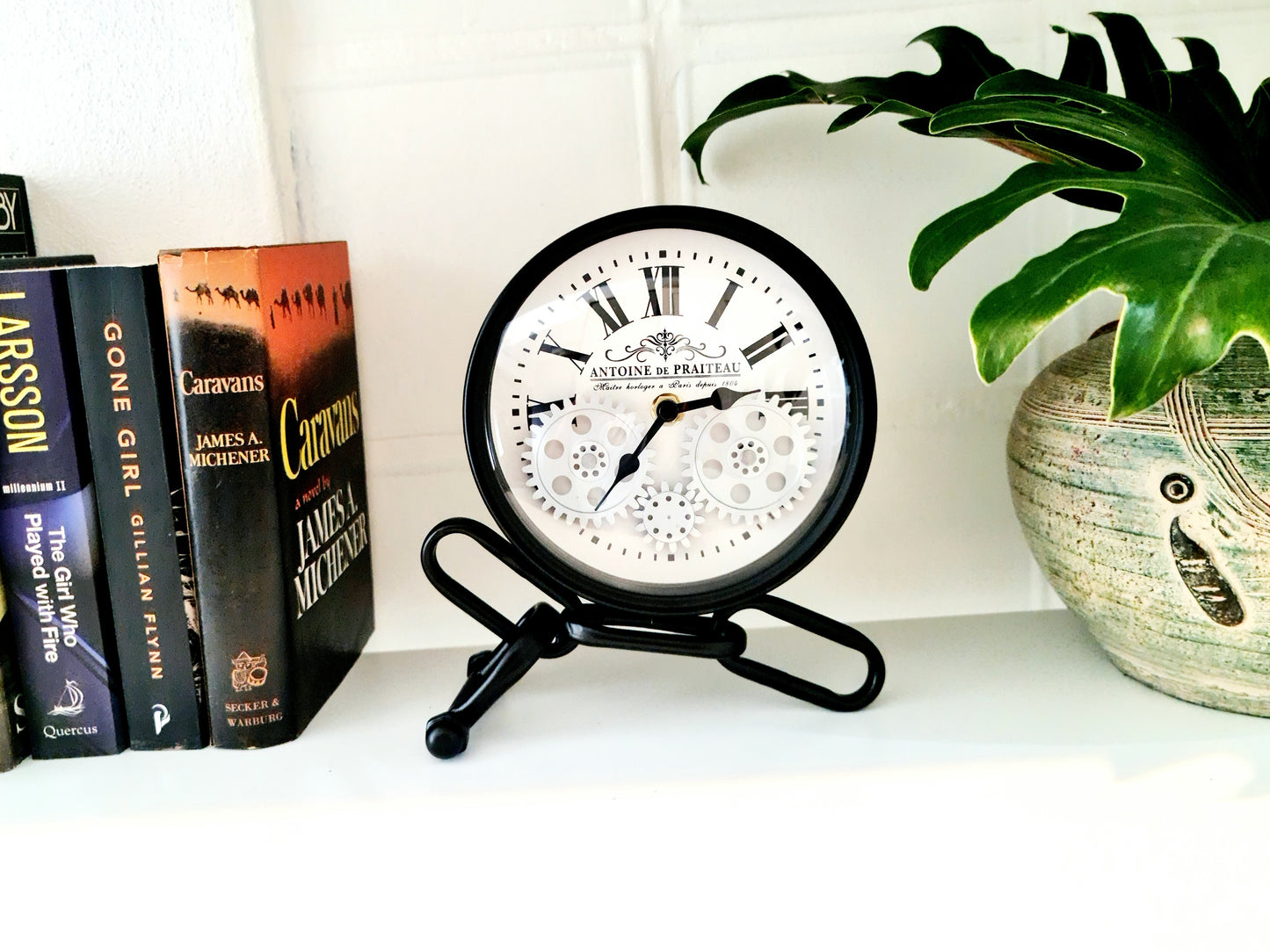 Antoine De Praiteau 21 Cm Moving Gear Table Clockw