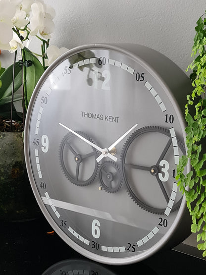 Thomas Kent 36 Cm Moving Gear Wall Clock