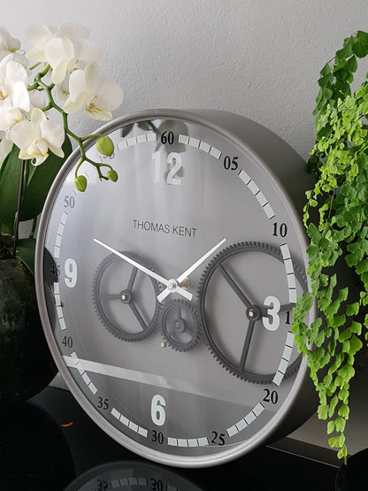Thomas Kent 36 Cm Moving Gear Wall Clock