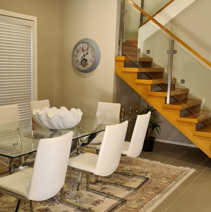 Industrial Age Numeric 58.9 Cm Antique Gear Moving Wall Clock