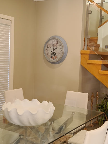 Industrial Age Numeric 58.9 Cm Antique Gear Moving Wall Clock