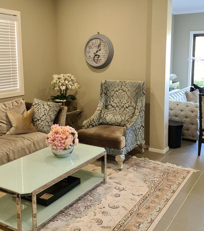 Industrial Age Numeric 58.9 Cm Antique Gear Moving Wall Clock