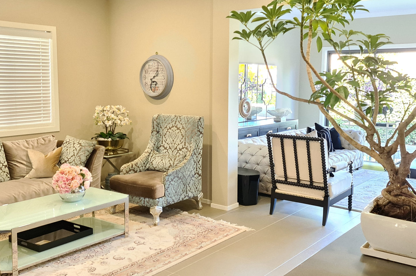 Industrial Age Numeric 58.9 Cm Antique Gear Moving Wall Clock