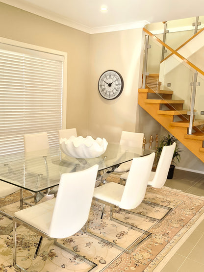 Big Ben 55 Cm Wall Clock with Black Hands/ Lamp clock