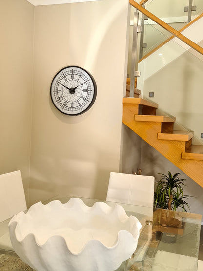 Big Ben 55 Cm Wall Clock with Black Hands/ Lamp clock