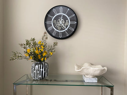 London Classic 54.5 Cm Numeral Moving Gear wall clock