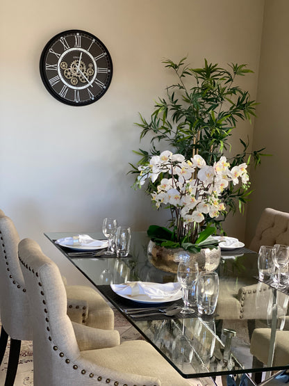 London Classic 54.5 Cm Numeral Moving Gear wall clock