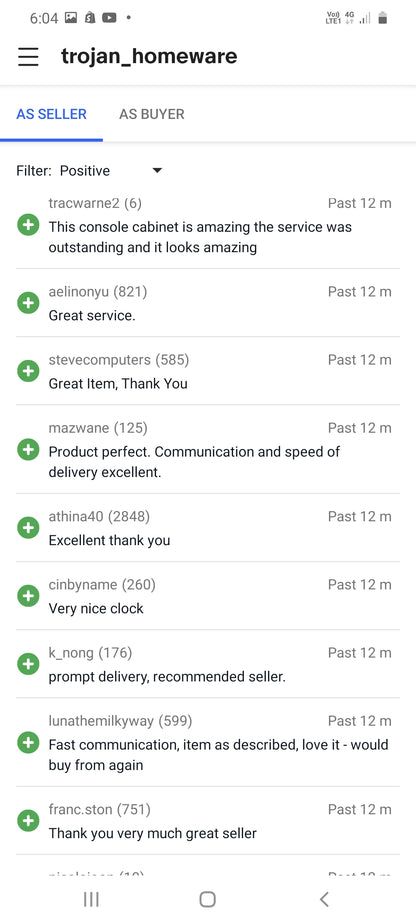 X Large Hurricane Candle Holder Hand Painted