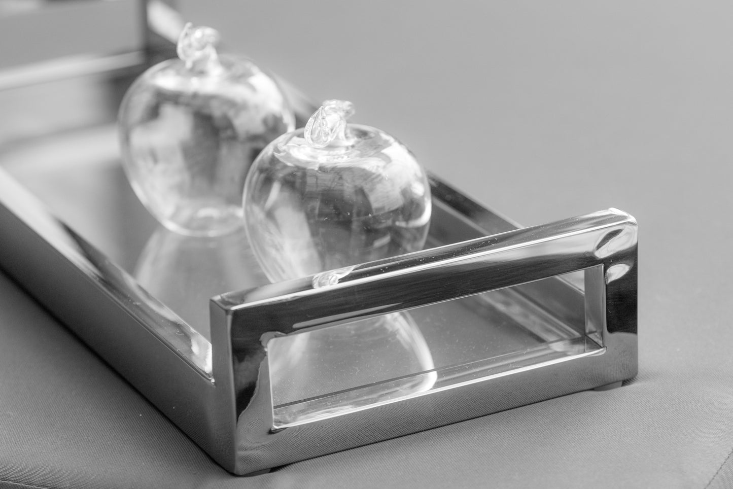 Small Glass Apple handmade : Home Decor