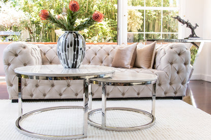 Black and White Hand Pained Vase