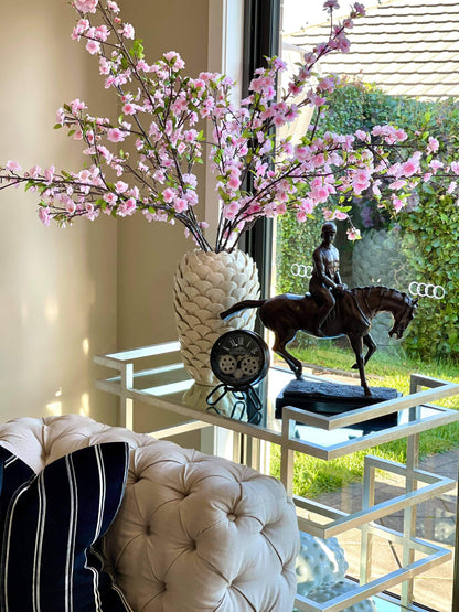 Antoine De Praiteau 24 Cm Moving Gear Table Clock