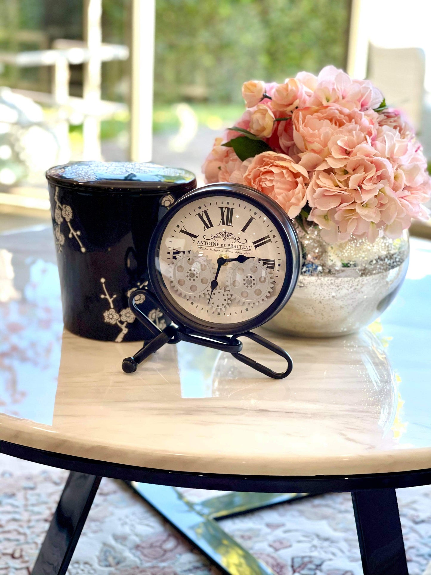 Antoine De Praiteau 21 Cm Moving Gear Table Clockw